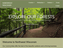 Tablet Screenshot of northwestwisconsin.com